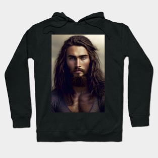 The man with long hair Hoodie